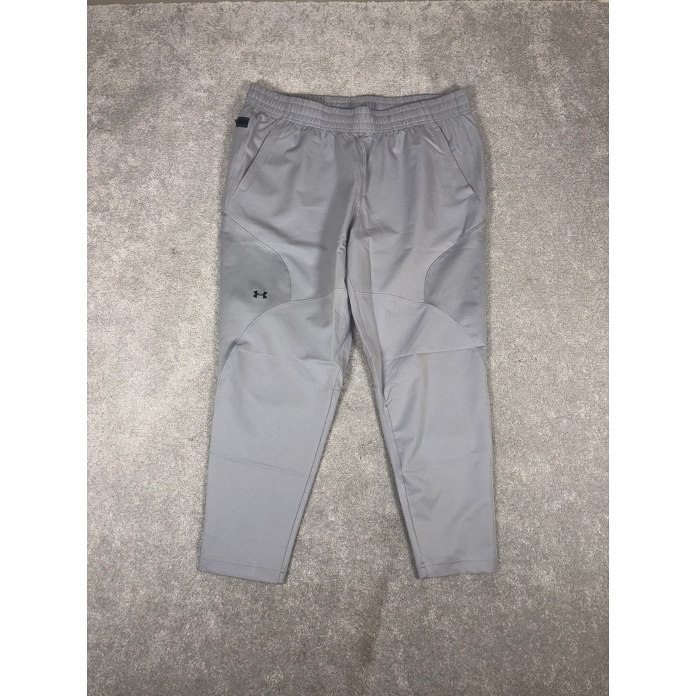 Under‎ Armour Women's Xl Unstoppable Hybrid Pants Tetra Gray / Black  NWT